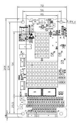 LOP Dot Matrix Display Elevators Spare Parts
